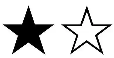 五角星蝴蝶结打法/五角星符号怎么打出来